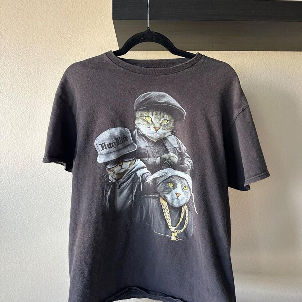 Domrebel Men's Black and Grey T-shirt